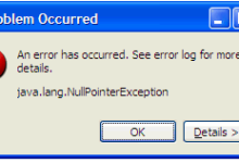 java lang nullpointerexception产生原因以及解决办法
